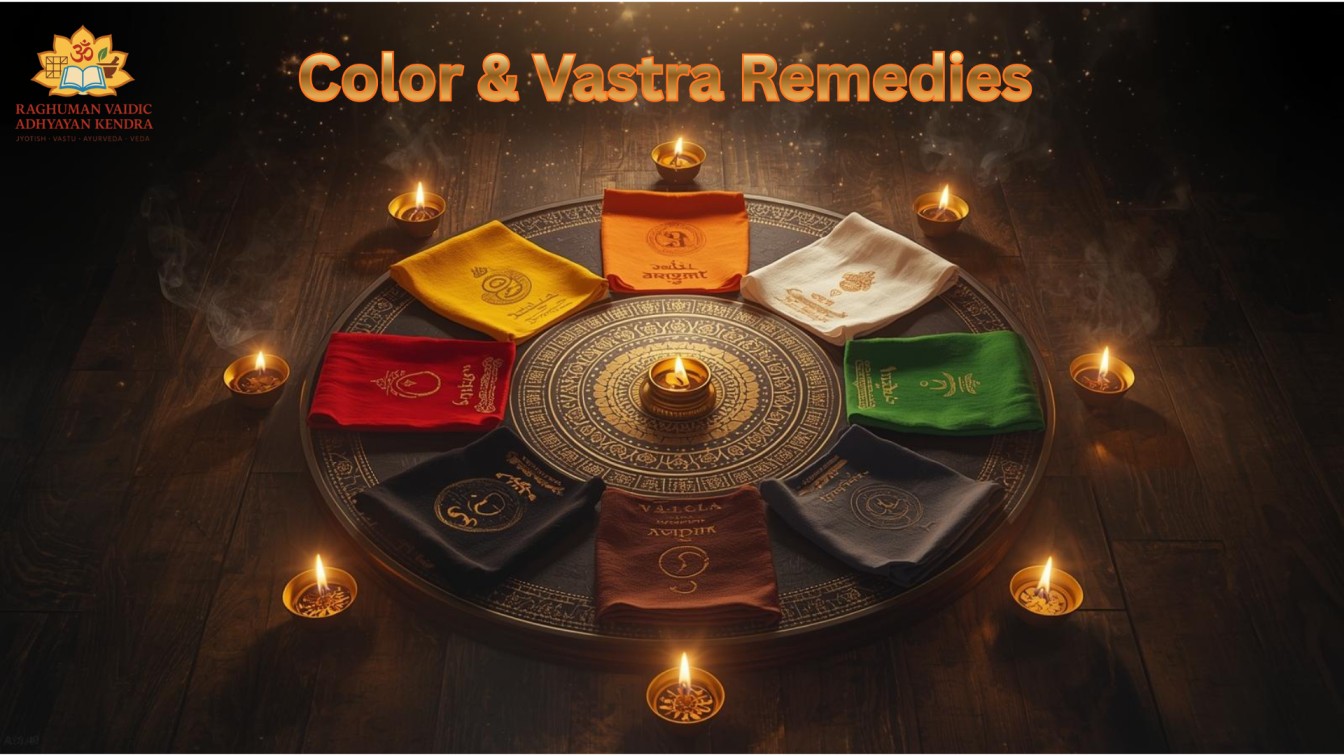 Navagraha color remedies using sacred cloth colors for planetary balance